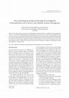 Research paper thumbnail of New archaeological and geoarchaeological investigations of the prehistoric site of Zecovi, near Prijedor, Bosnia i Herzegovina