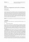 Research paper thumbnail of Agreement, disagreement and the NP vs. DP debate