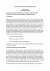 Research paper thumbnail of Statistical Characteristics of Enjoyable Race Games