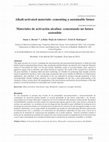 Research paper thumbnail of Alkali-activated materials: cementing a sustainable future