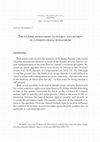 Research paper thumbnail of The natural human right to security and security as a constitutional human right