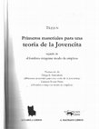 Research paper thumbnail of Primeros Materiales Para Una Teoria de La Jovencita - Tiqqun