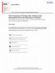 Research paper thumbnail of David Logan on "The Circassians of Turkey; War Violence and Nationalism from the Ottomans to Atatürk"