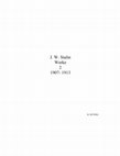 Research paper thumbnail of JOSEPH STALIN 2 presseverteiler