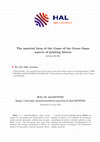 Research paper thumbnail of The material form of the Game of the Goose - Some aspects of printing history