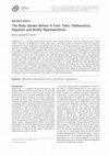Research paper thumbnail of The Body Speaks Before It Even Talks: Deliberation, Populism and Bodily Representation