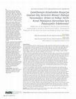 Research paper thumbnail of Çamlıhemşin Kırsalından Rusya’ya Uzanan Göç Sürecinin Mimari Dokuya Yansımaları: Ortan ve Yolkıyı Tarihi Kırsal Peyzajının Korunması İçin Potansiyelin İrdelenmesi