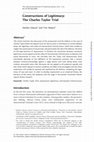 Research paper thumbnail of Constructions of Legitimacy: The Charles Taylor Trial
