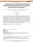 Research paper thumbnail of La osteoartritis y los nódulos de Schmörl como indicadores del estilo de vida entre los cazadores-recolectores del Sitio Chenque I