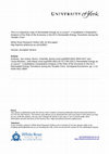 Research paper thumbnail of Renewable Energy as a Luxury? A Qualitative Comparative Analysis of the Role of the Economy in the EU's Renewable Energy Transitions During the ‘Double Crisis’