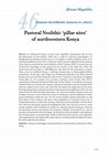 Research paper thumbnail of Pastoral Neolithic 'pillar sites' of northwestern Kenya