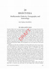 Research paper thumbnail of Bhāviveka, Madhyamaka Dialectic, Doxography, and Soteriology [Complete Draft]