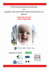 Research paper thumbnail of Third Interdisciplinary Workshop on Laughter and other Non-Verbal Vocalisations in Speech