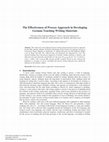 PDF) How Teachers Teach the Writing Process. Final Report