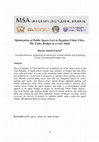 Research paper thumbnail of Optimization of Public Spaces Lost in Egyptian Urban Cities: The Under Bridges as a Case Study