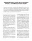 Research paper thumbnail of How Green Are Trees? — Using Life Cycle Assessment Methods to Assess Net Environmental Benefits