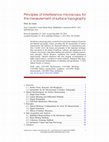 PDF) Principles of interference microscopy for the measurement of