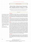 Research paper thumbnail of 20-Year Risks of Breast-Cancer Recurrence after Stopping Endocrine Therapy at 5 Years