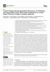 Research paper thumbnail of Causal Linkage among Agricultural Insurance, Air Pollution, and Agricultural Green Total Factor Productivity in United States: Pairwise Granger Causality Approach