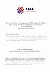Research paper thumbnail of Les productions céramiques protohistoriques du Makran pakistanais dans la compréhension des relations indo-iraniennes