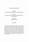 Research paper thumbnail of Ownership: Evolution and Regulation We Have Received Helpful Comments From