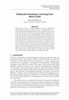 Research paper thumbnail of Deliberate Vocabulary Learning from Word Cards