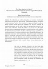 Research paper thumbnail of Well-done Steak or Gy ū Sashi ? “ Sacred Cows ” and “ Thickening ” in Japanese-English Philosophical Translation Kenn Nakata Steffesen