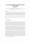 Research paper thumbnail of A decomposable graph and its subgraphs
