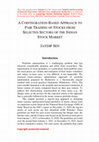 Research paper thumbnail of A Cointegration-Based Approach to Pair Trading of Stocks from Selected Sectors of the Indian Stock Market