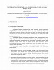 Research paper thumbnail of KETERAMPILAN BERPIKIR DAN PEMBELAJARAN SESUAI CARA KERJA OTAK