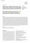 Research paper thumbnail of Buffering new risks? Environmental, social and economic changes in the Turkana Basin during and after the African Humid Period