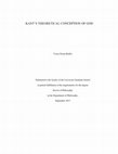 Research paper thumbnail of Kant's Theoretical Conception of God