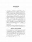 (PDF) Interlanguage