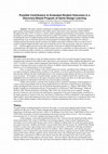 Research paper thumbnail of Possible Contributors to Evaluated Student Outcomes in a Discovery-Based Program of Game Design Learning