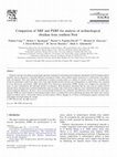 Research paper thumbnail of Comparison of XRF and PXRF for analysis of archaeological obsidian from southern Perú