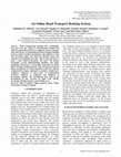 Research paper thumbnail of An Online Road Transport Booking System