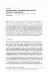 Research paper thumbnail of Rechtsautoritärer Nationalismus oder autoritär-imperialer Neoliberalismus? Die USA unter Donald Trump im globalen Beggar-thy-neighbor- Kapitalismus