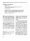 Research paper thumbnail of Williams syndrome