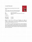 Research paper thumbnail of Developmental programing of thirst and sodium appetite