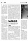 Research paper thumbnail of Lame duck. Bilanz der ersten zwei Jahre Biden-Administration in den USA [Assessing the First Two Years of the Biden Administration]