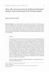 Research paper thumbnail of Three Alba Amicorum from the Habsburg Netherlands: Manlius, Wijts, and Huenich in the Ottoman Empire
