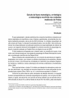 Research paper thumbnail of COSTA, C. e BRÁS, A. F. (2007) – “Estudo da fauna mamalógica, ornitológica e malacológica recolhida nos contextos medievais de Frielas”, Promotoria, 5, pp. 9-43.