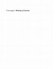 Research paper thumbnail of Caravaggio's Raising of Lazarus
