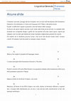 Research paper thumbnail of Esercitazioni di teoria