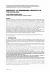 Research paper thumbnail of Creativity 4.0. Empowering Creativity in the Digital Era