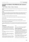 Research paper thumbnail of Evaluation of incidence of Non-Melanoma skin cancers in Esfahan