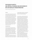 PDF) Dinge - Nutzer - Netze: Von der Virtualisierung des Musealen