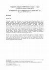 Research paper thumbnail of Comparative Analysis of NSDI Policies in Greece & Cyprus Two Different Systems within the EU
