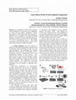 Research paper thumbnail of Laser Direct-Write of Novel Optical Components