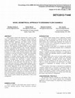 Research paper thumbnail of Novel Geometrical Approach to Designing Flow Channels